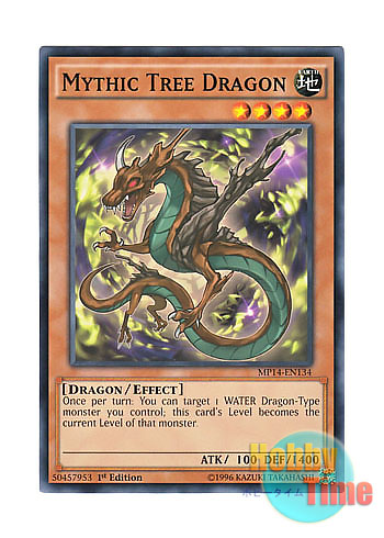 画像1: 英語版 MP14-EN134 Mythic Tree Dragon 幻木龍 (ノーマル) 1st Edition