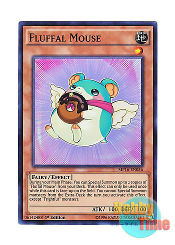 画像1: 英語版 MP16-EN056 Fluffal Mouse ファーニマル・マウス (スーパーレア) 1st Edition