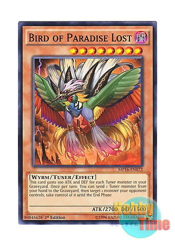 画像1: 英語版 MP16-EN072 Bird of Paradise Lost 獄落鳥 (ノーマル) 1st Edition