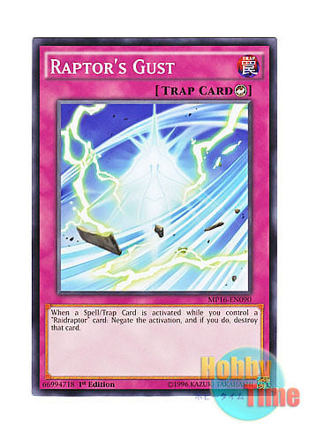 画像1: 英語版 MP16-EN090 Raptor's Gust ラプターズ・ガスト (ノーマル) 1st Edition
