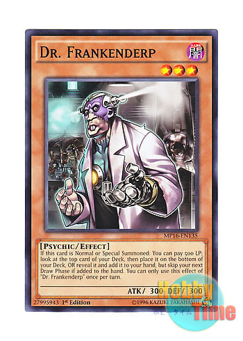 画像1: 英語版 MP16-EN135 Dr. Frankenderp Dr.フランゲ (ノーマル) 1st Edition