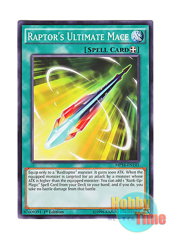 画像1: 英語版 MP16-EN145 Raptor's Ultimate Mace ラプターズ・アルティメット・メイス (ノーマル) 1st Edition