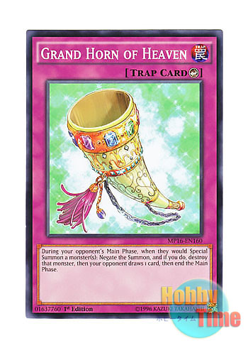 画像1: 英語版 MP16-EN160 Grand Horn of Heaven 昇天の剛角笛 (ノーマル) 1st Edition
