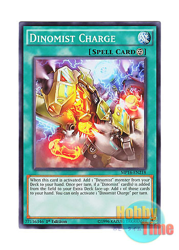 画像1: 英語版 MP16-EN218 Dinomist Charge ダイナミスト・チャージ (ノーマル) 1st Edition