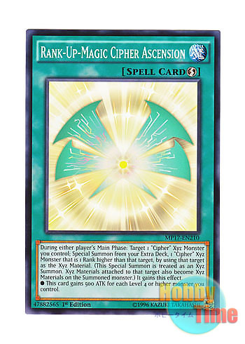 画像1: 英語版 MP17-EN210 Rank-Up-Magic Cipher Ascension RUM－光波昇華 (ノーマル) 1st Edition