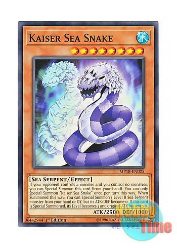 画像1: 英語版 MP18-EN025 Kaiser Sea Snake カイザー・シースネーク (ノーマル) 1st Edition