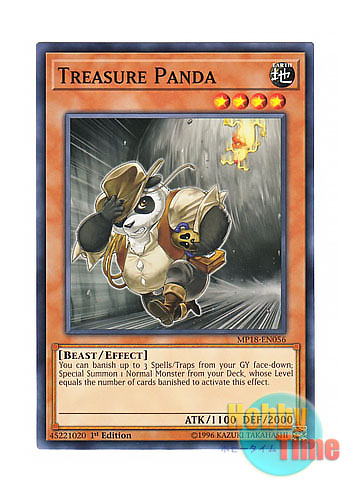 画像1: 英語版 MP18-EN056 Treasure Panda トレジャー・パンダー (ノーマル) 1st Edition
