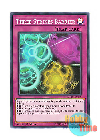 画像1: 英語版 MP18-EN079 Three Strikes Barrier スリーストライク・バリア (ノーマル) 1st Edition