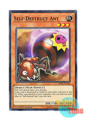画像1: 英語版 MP18-EN124 Self-Destruct Ant アリジバク (ノーマル) 1st Edition