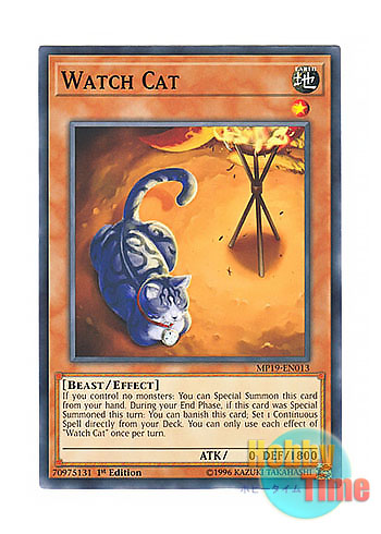 画像1: 英語版 MP19-EN013 Watch Cat 番猫－ウォッチキャット (ノーマル) 1st Edition