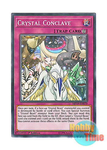 画像1: 英語版 MP19-EN070 Crystal Conclave 宝玉の集結 (ノーマル) 1st Edition