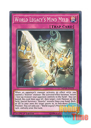 画像1: 英語版 MP19-EN131 World Legacy's Mind Meld 星遺物の交心 (ノーマル) 1st Edition