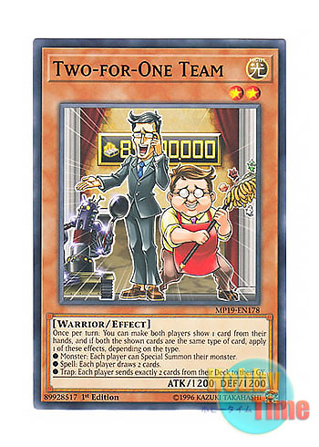 画像1: 英語版 MP19-EN178 Two-for-One Team 通販売員 (ノーマル) 1st Edition