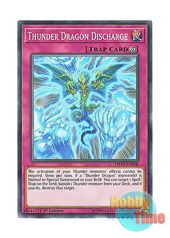 画像1: 英語版 MP19-EN208 Thunder Dragon Discharge 雷龍放電 (ノーマル) 1st Edition