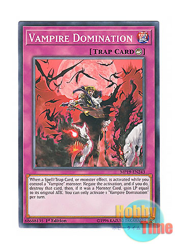 画像1: 英語版 MP19-EN243 Vampire Domination ヴァンパイアの支配 (ノーマル) 1st Edition