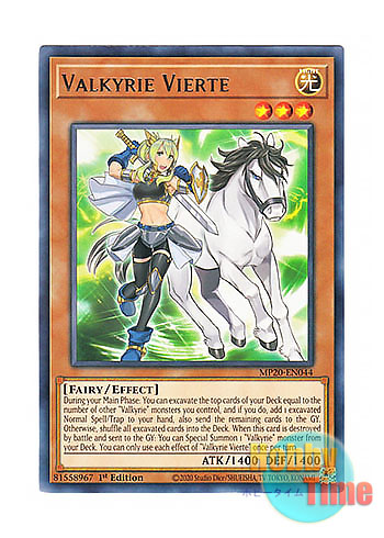 画像1: 英語版 MP20-EN044 Valkyrie Vierte ワルキューレ・フィアット (レア) 1st Edition