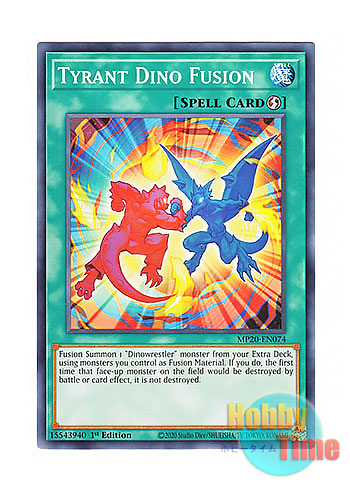 画像1: 英語版 MP20-EN074 Tyrant Dino Fusion タイラント・ダイナ・フュージョン (ノーマル) 1st Edition
