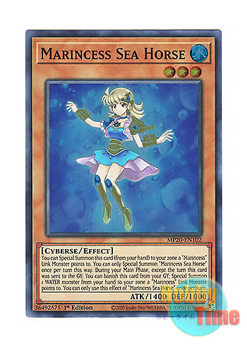 画像1: 英語版 MP20-EN102 Marincess Sea Horse 海晶乙女シーホース (スーパーレア) 1st Edition