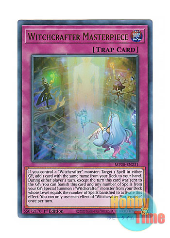画像1: 英語版 MP20-EN231 Witchcrafter Masterpiece ウィッチクラフト・マスターピース (ウルトラレア) 1st Edition