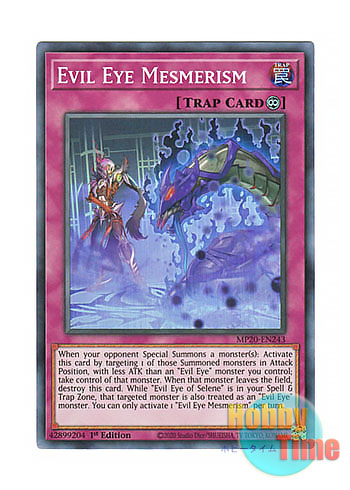 画像1: 英語版 MP20-EN243 Evil Eye Mesmerism 死配の呪眼 (スーパーレア) 1st Edition