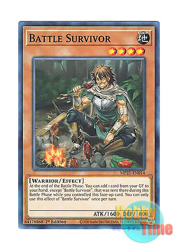 画像1: 英語版 MP21-EN014 Battle Survivor バトル・サバイバー (ノーマル) 1st Edition