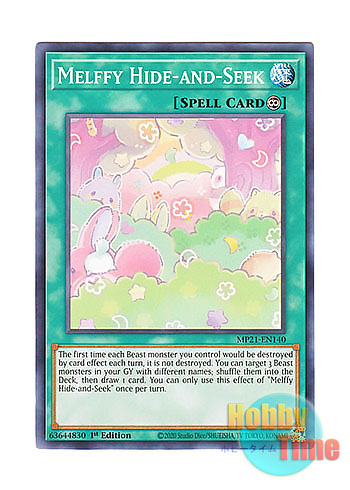 画像1: 英語版 MP21-EN140 Melffy Hide-and-Seek メルフィーのかくれんぼ (ノーマル) 1st Edition