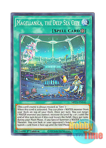 画像1: 英語版 MP21-EN141 Magellanica, the Deep Sea City 深海の都 マガラニカ (ノーマル) 1st Edition