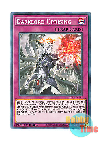 画像1: 英語版 MP21-EN151 Darklord Uprising 叛逆の堕天使 (ノーマル) 1st Edition