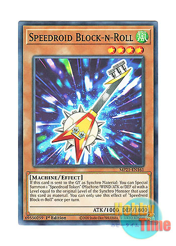 画像1: 英語版 MP21-EN161 Speedroid Block-n-Roll SRブロックンロール (ノーマル) 1st Edition