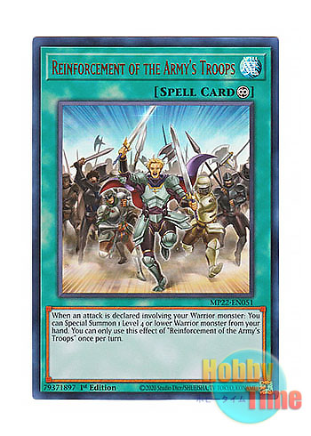 画像1: 英語版 MP22-EN051 Reinforcement of the Army's Troops 増援部隊 (ウルトラレア) 1st Edition