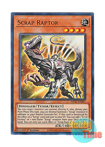 画像1: 英語版 MP22-EN067 Scrap Raptor スクラップ・ラプター (ウルトラレア) 1st Edition