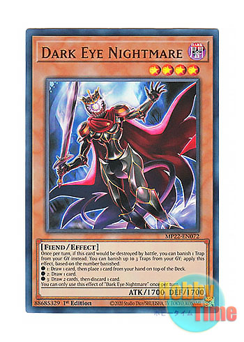 画像1: 英語版 MP22-EN072 Dark Eye Nightmare ダークアイ・ナイトメア (ウルトラレア) 1st Edition
