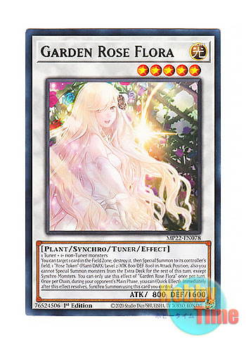 画像1: 英語版 MP22-EN078 Garden Rose Flora ガーデン・ローズ・フローラ (レア) 1st Edition