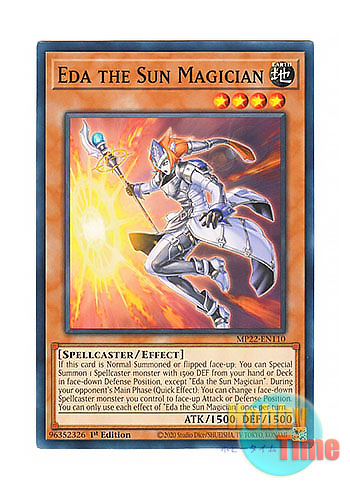 画像1: 英語版 MP22-EN110 Eda the Sun Magician 太陽の魔術師エダ (ノーマル) 1st Edition