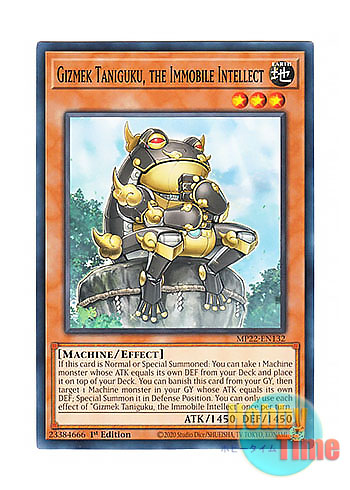 画像1: 英語版 MP22-EN132 Gizmek Taniguku, the Immobile Intellect 機巧蛙－磐盾多邇具久 (ノーマル) 1st Edition