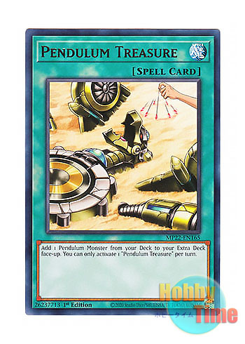 画像1: 英語版 MP22-EN165 Pendulum Treasure ペンデュラム・トレジャー (レア) 1st Edition