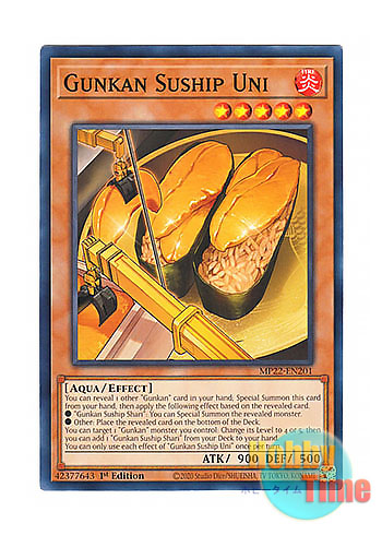 画像1: 英語版 MP22-EN201 Gunkan Suship Uni うにの軍貫 (ノーマル) 1st Edition