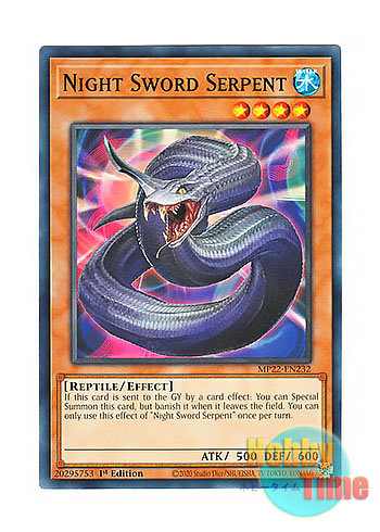 画像1: 英語版 MP22-EN232 Night Sword Serpent 夜刀蛇巳 (ノーマル) 1st Edition
