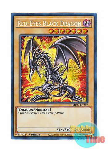 英語版 MP22-EN267 Red-Eyes Black Dragon 真紅眼の黒竜 (プリズマ