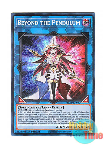 画像1: 英語版 MP23-EN087 Beyond the Pendulum 軌跡の魔術師 (プリズマティックシークレットレア) 1st Edition