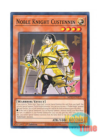 画像1: 英語版 MP23-EN275 Noble Knight Custennin 聖騎士コルネウス (ノーマル) 1st Edition