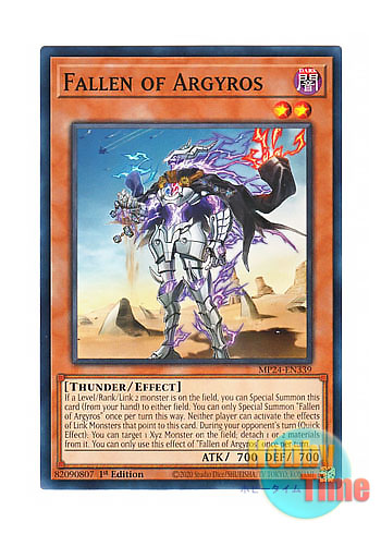 画像1: 英語版 MP24-EN339 Fallen of Argyros アルギロスの落胤 (ノーマル) 1st Edition