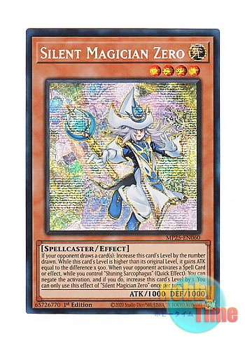 画像1: 英語版 MP25-EN060 Silent Magician Zero サイレント・マジシャン・ゼロ (プリズマティックシークレットレア) 1st Edition