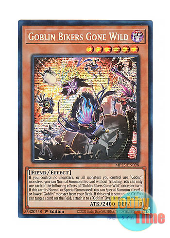 画像1: 英語版 MP25-EN098 Goblin Bikers Gone Wild 天上天下百鬼羅刹 (プリズマティックシークレットレア) 1st Edition