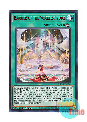 画像1: 英語版 MP25-EN170 Barrier of the Voiceless Voice 粛声なる結界 (ウルトラレア) 1st Edition