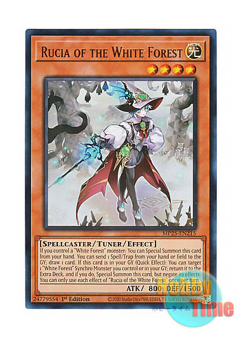 画像1: 英語版 MP25-EN215 Rucia of the White Forest 白き森のルシア (ウルトラレア) 1st Edition