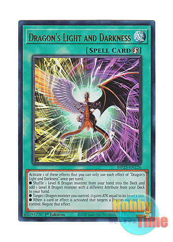 画像1: 英語版 MP25-EN226 Dragon's Light and Darkness 竜の影光 (ウルトラレア) 1st Edition
