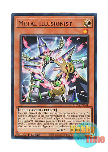 画像1: 英語版 MP25-EN241 Metal Illusionist 鋼鉄の幻想師 (ウルトラレア) 1st Edition