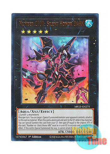 画像1: 英語版 MP25-EN275 Number C101: Silent Honor DARK CNo.101 S・H・Dark Knight (ウルトラレア) 1st Edition