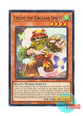 画像1: 英語版 MP25-EN349 Cyclos the Circular Sprite 円喚妖精キクロス (ノーマル) 1st Edition